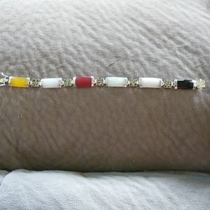 Multi color Stone Bracelet